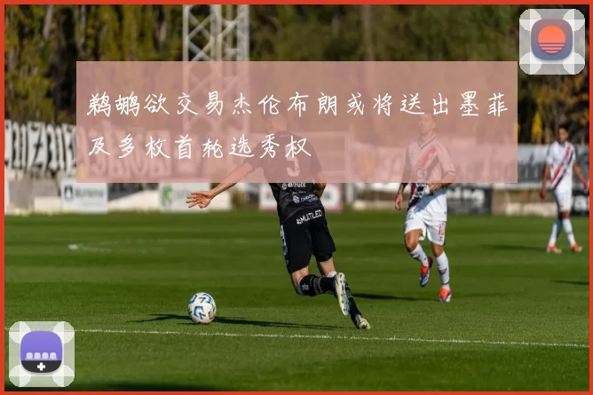 鹈鹕欲交易杰伦布朗或将送出墨菲及多枚首轮选秀权